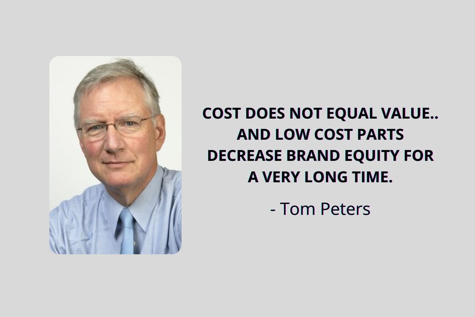 basis of cost instead of value