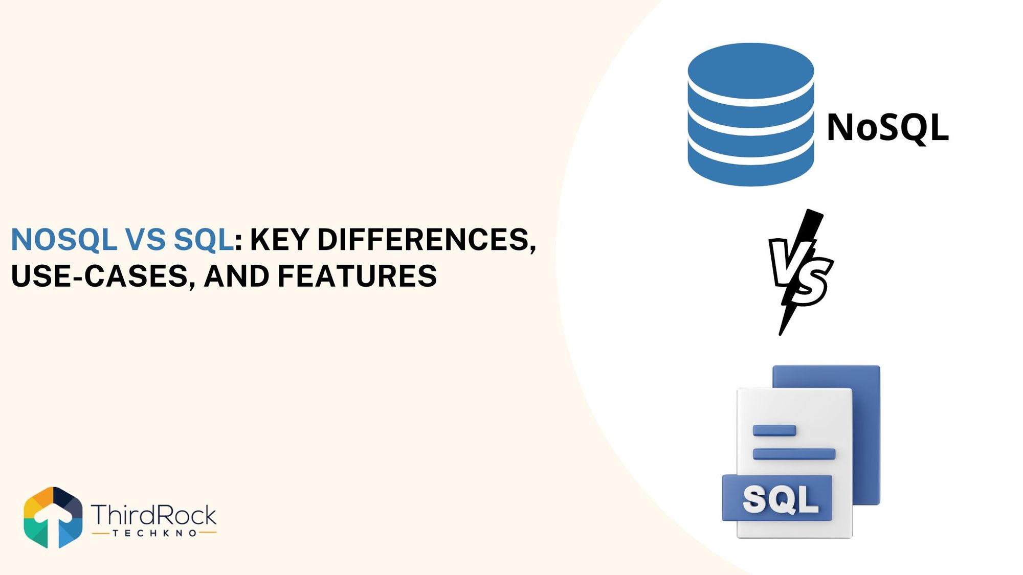 NoSQL vs SQL: Key Differences, Use-Cases, and Features in 2026