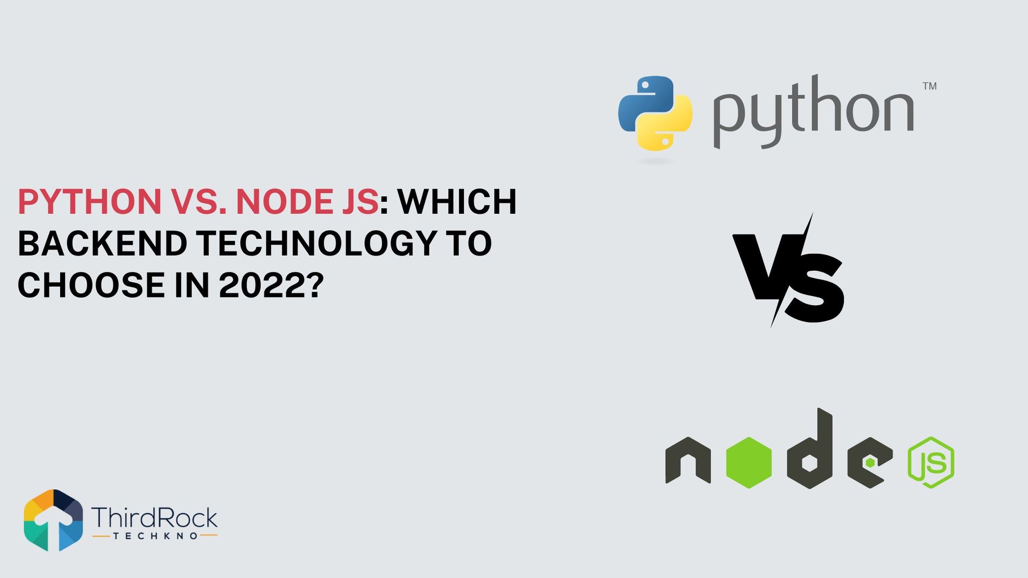 Python vs. Node js: Which backend technology to choose in 2026?