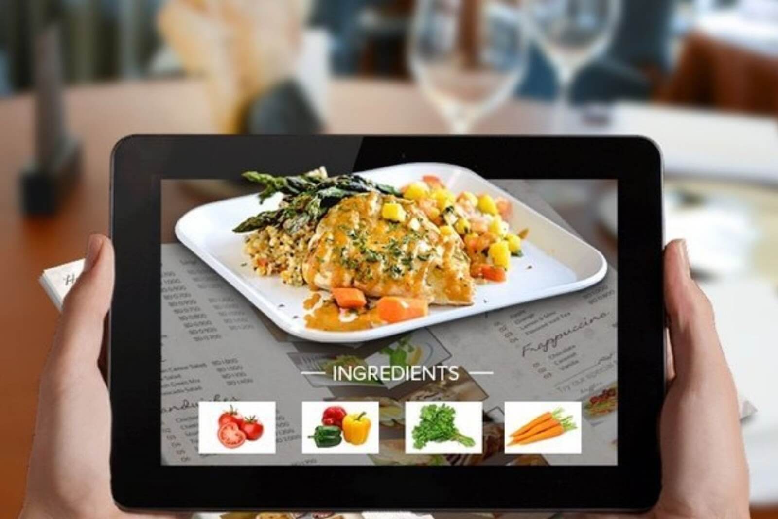 Augmented Reality based food app ideas