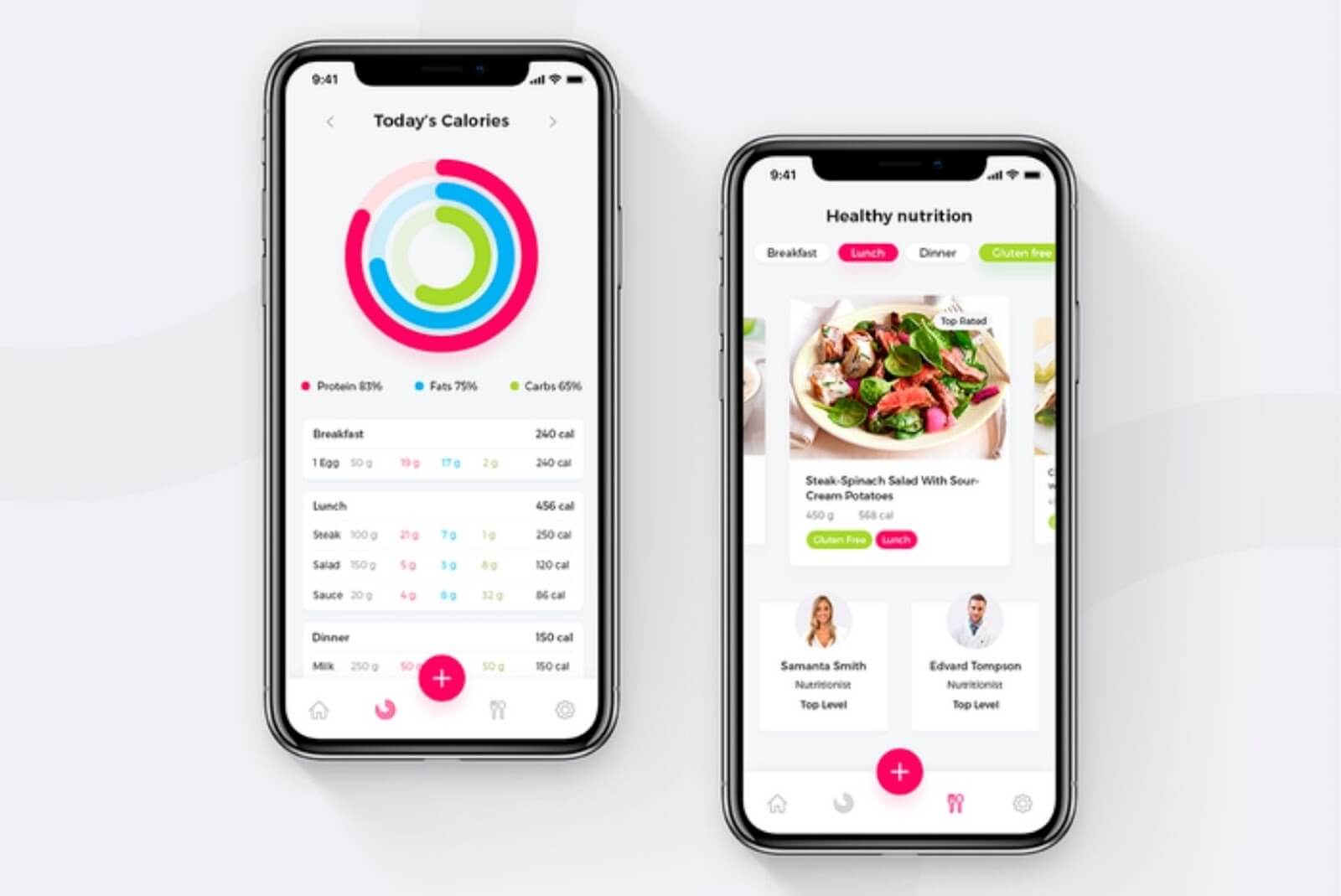 App idea nutritional details of a dish or a food item