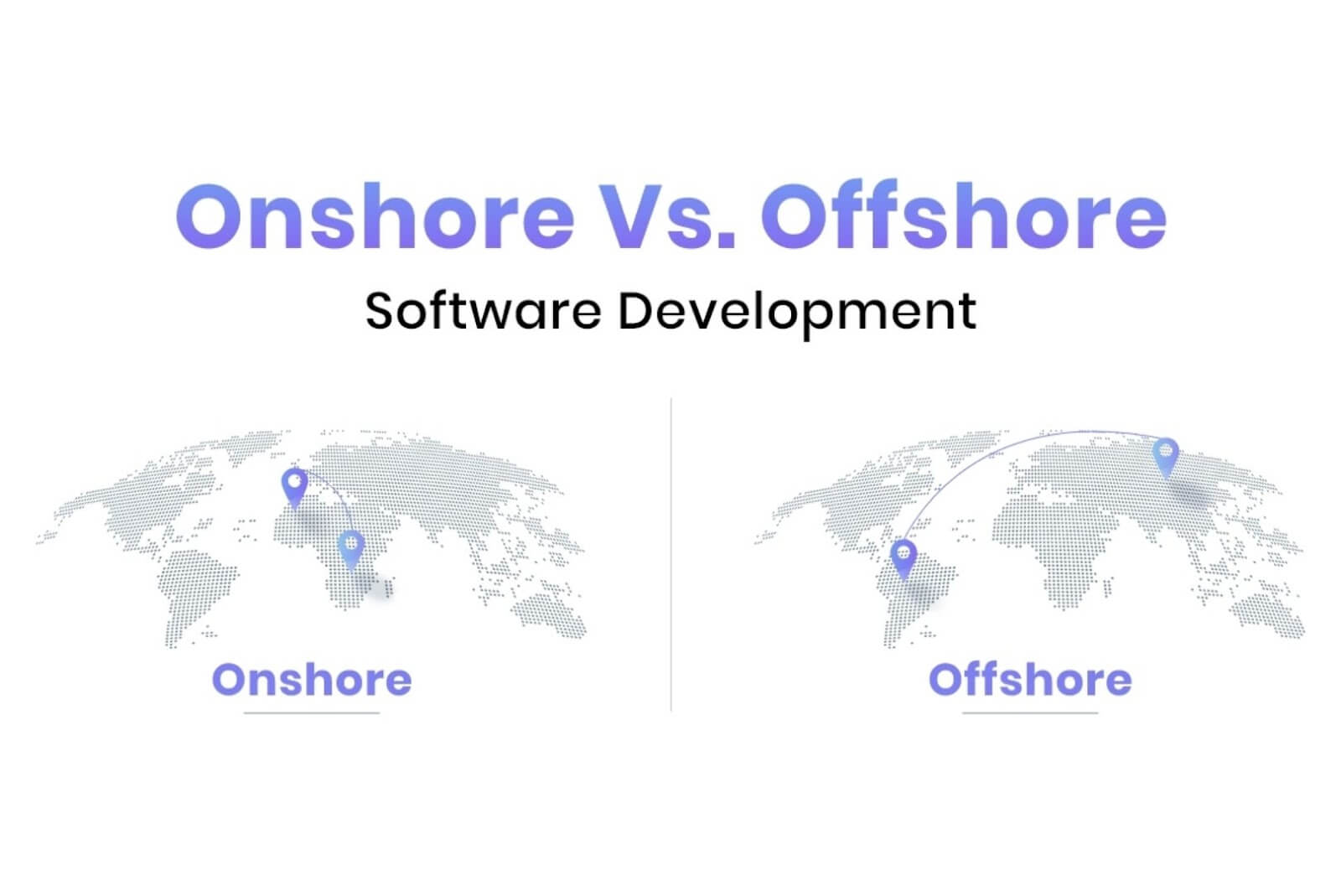 Onshore vs offshore software outsourcing companies
