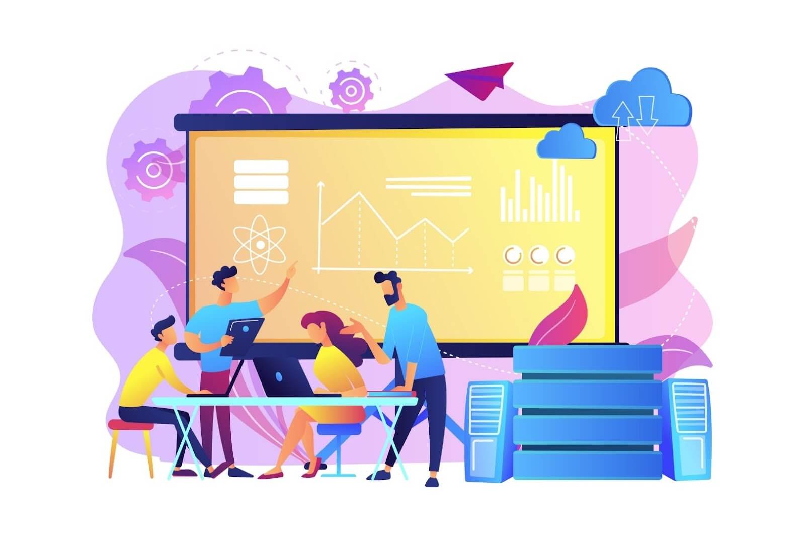 Effective business intelligence dashboard in React