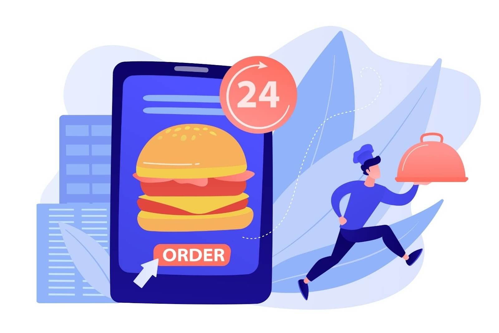 On-demand food ordering app for restaurants