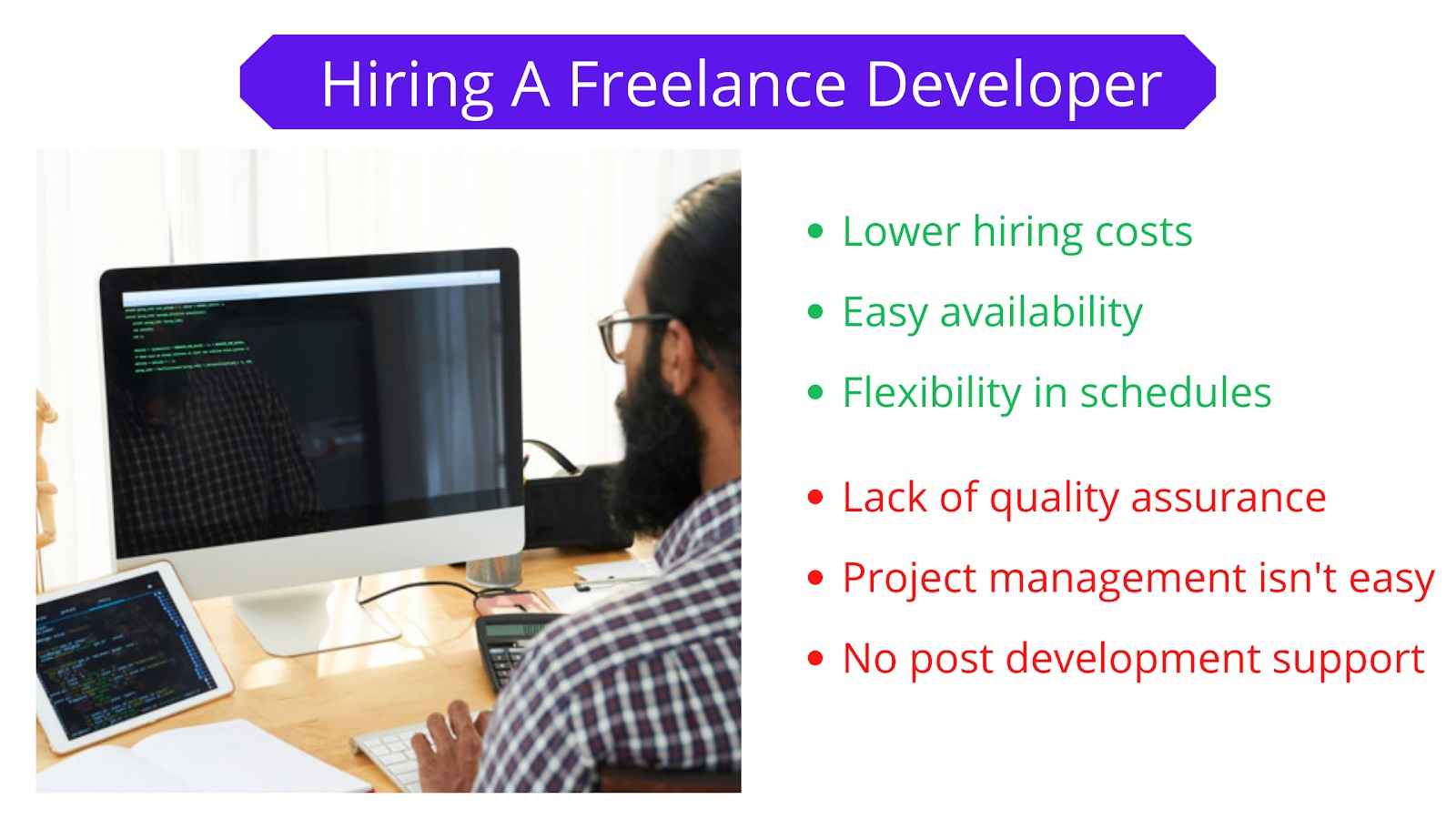 Hiring a freelance developer