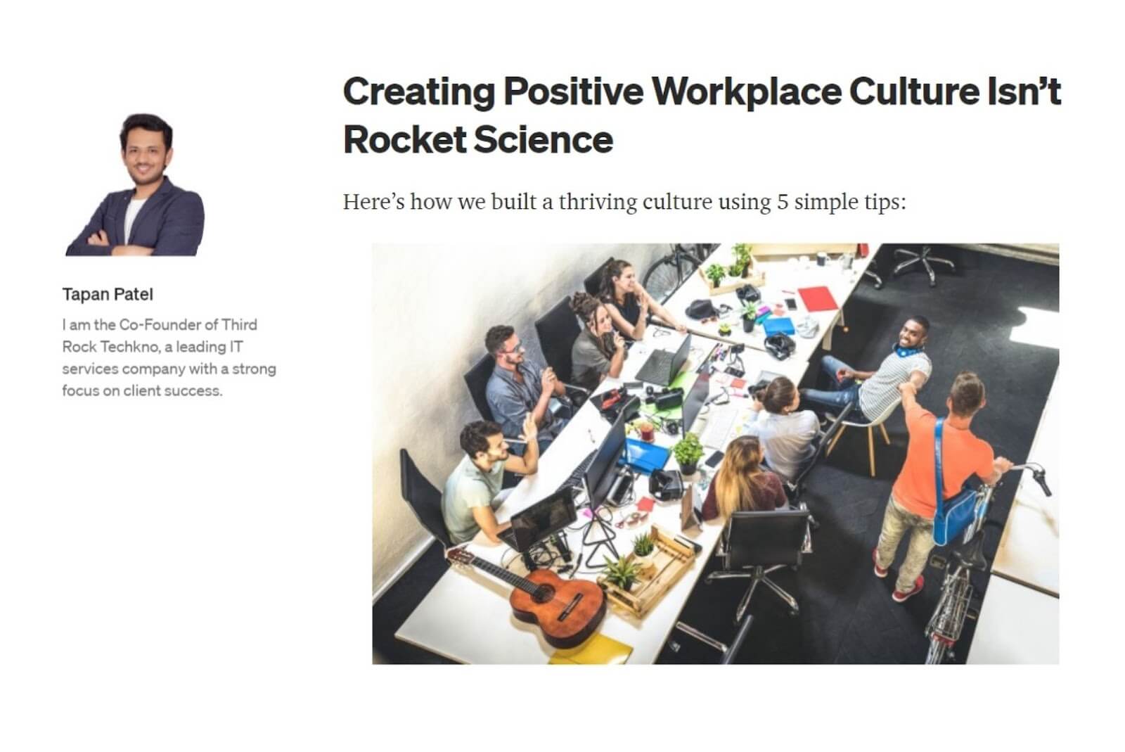 Third Rock Techkno Medium blog