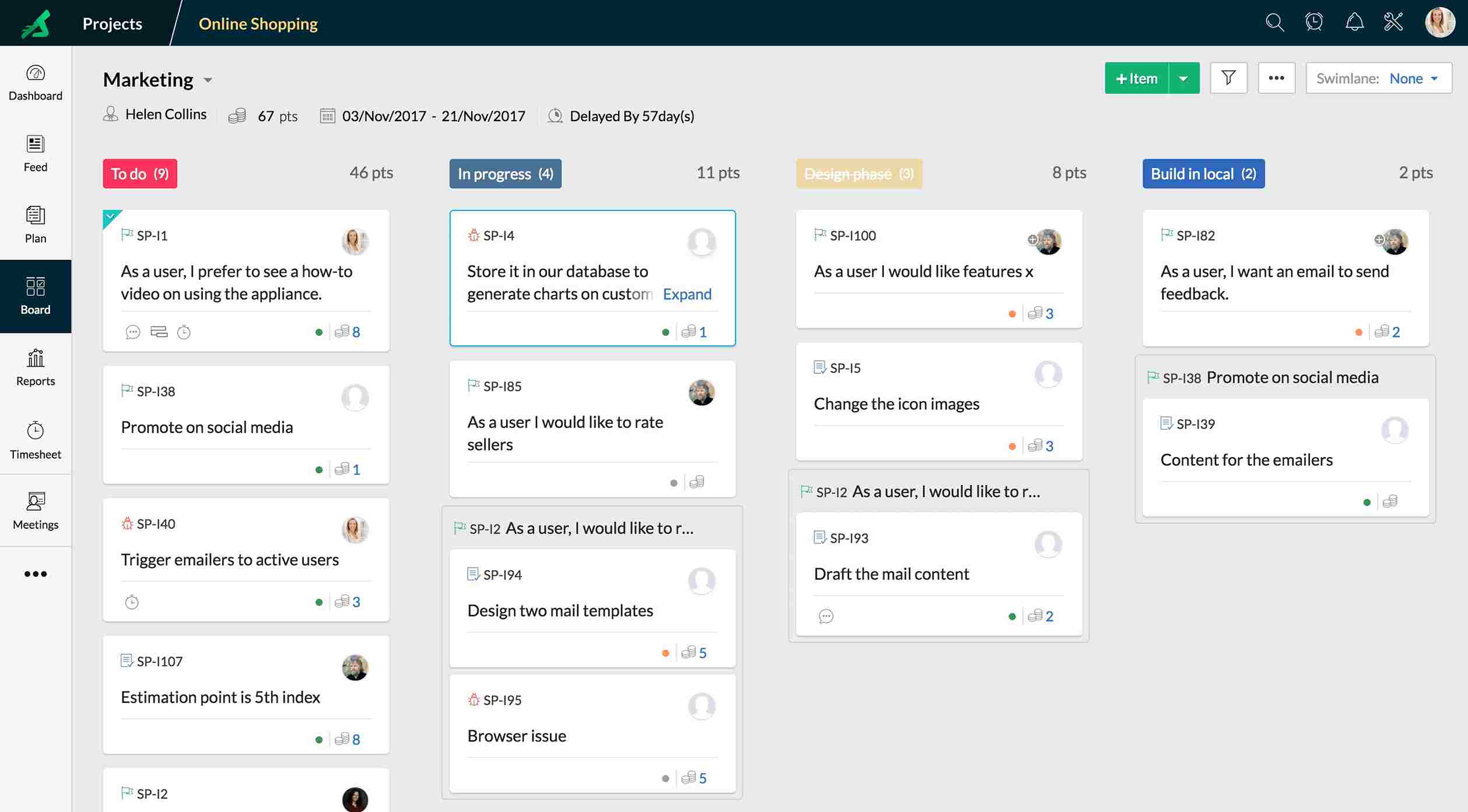 Zoho Task Management Software