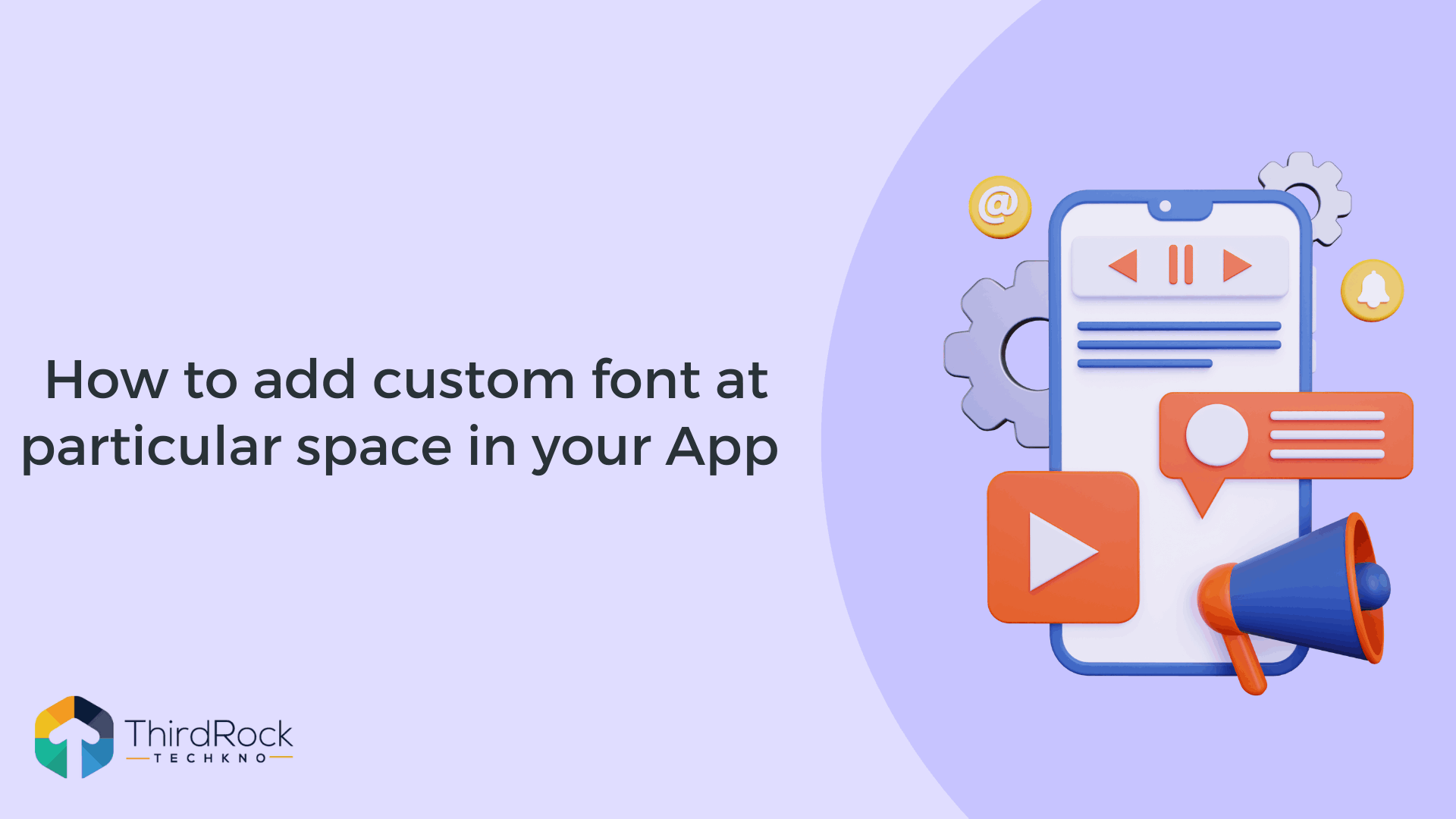 How to add custom font at particular space in your app - Flutter in 2026