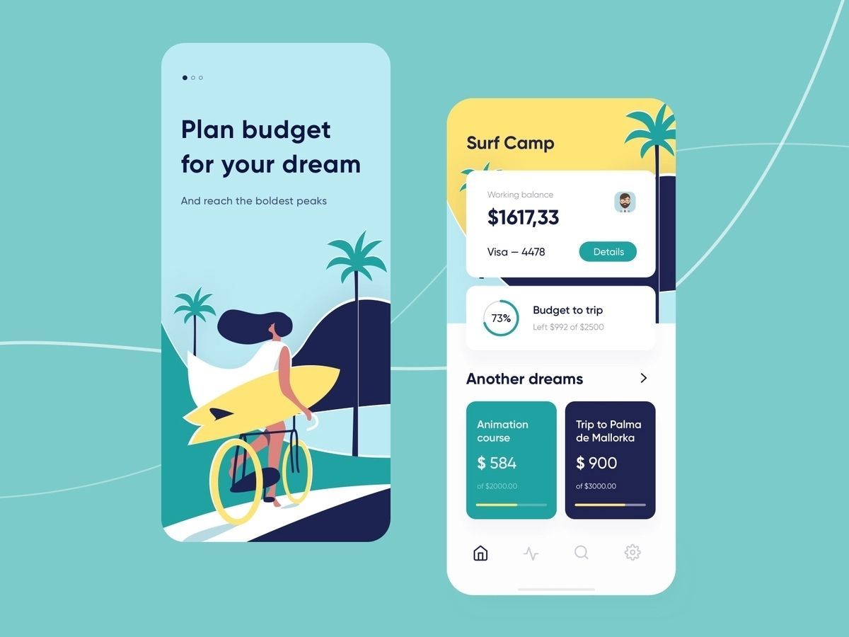 Budget tracking or Expenses Management app built using react native technology