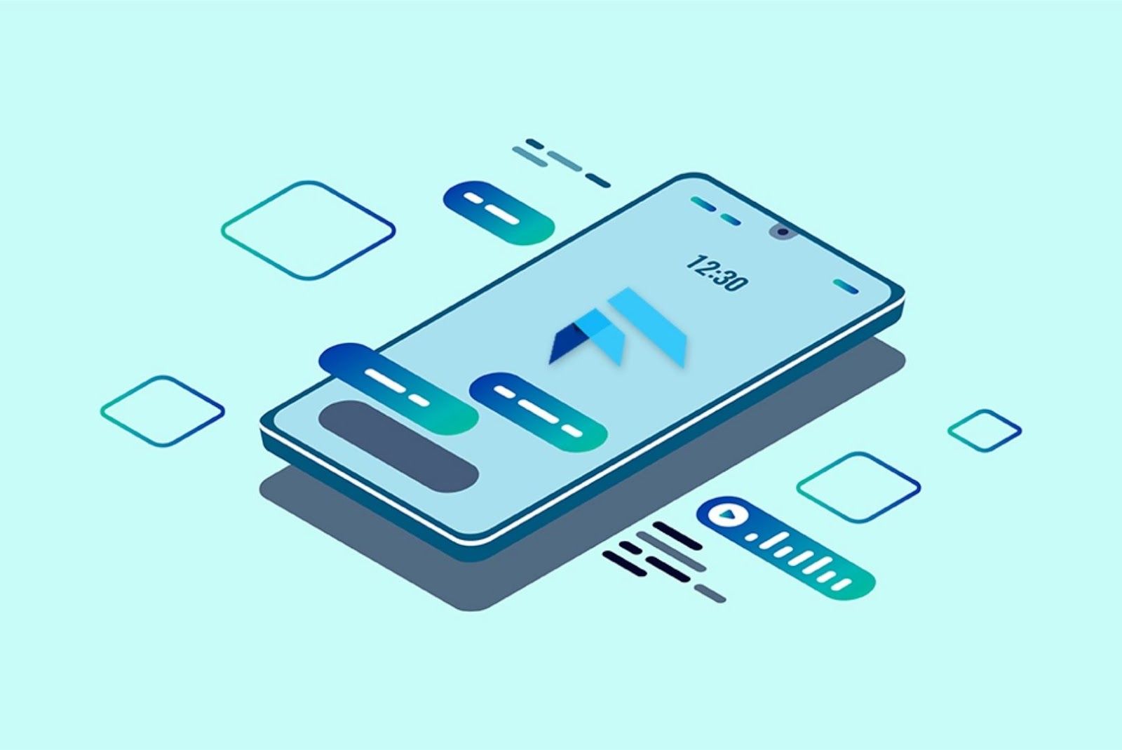 Cross-platform apps makes flutter
