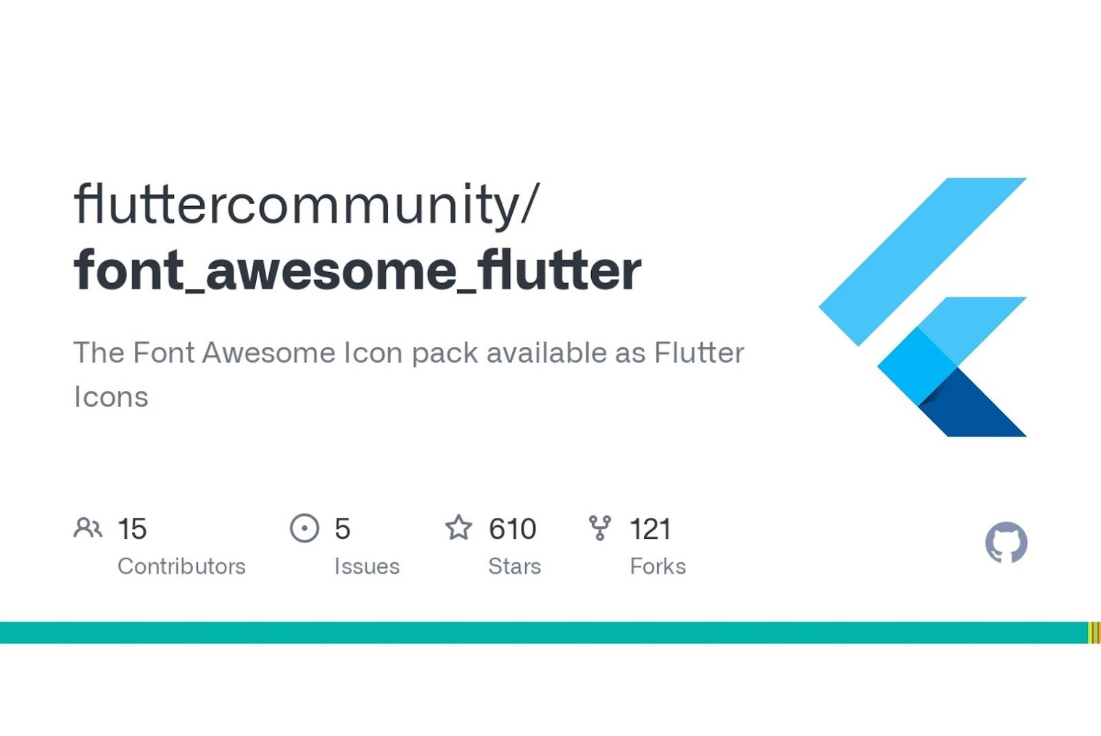 Font awesome Flutter UI Libraries