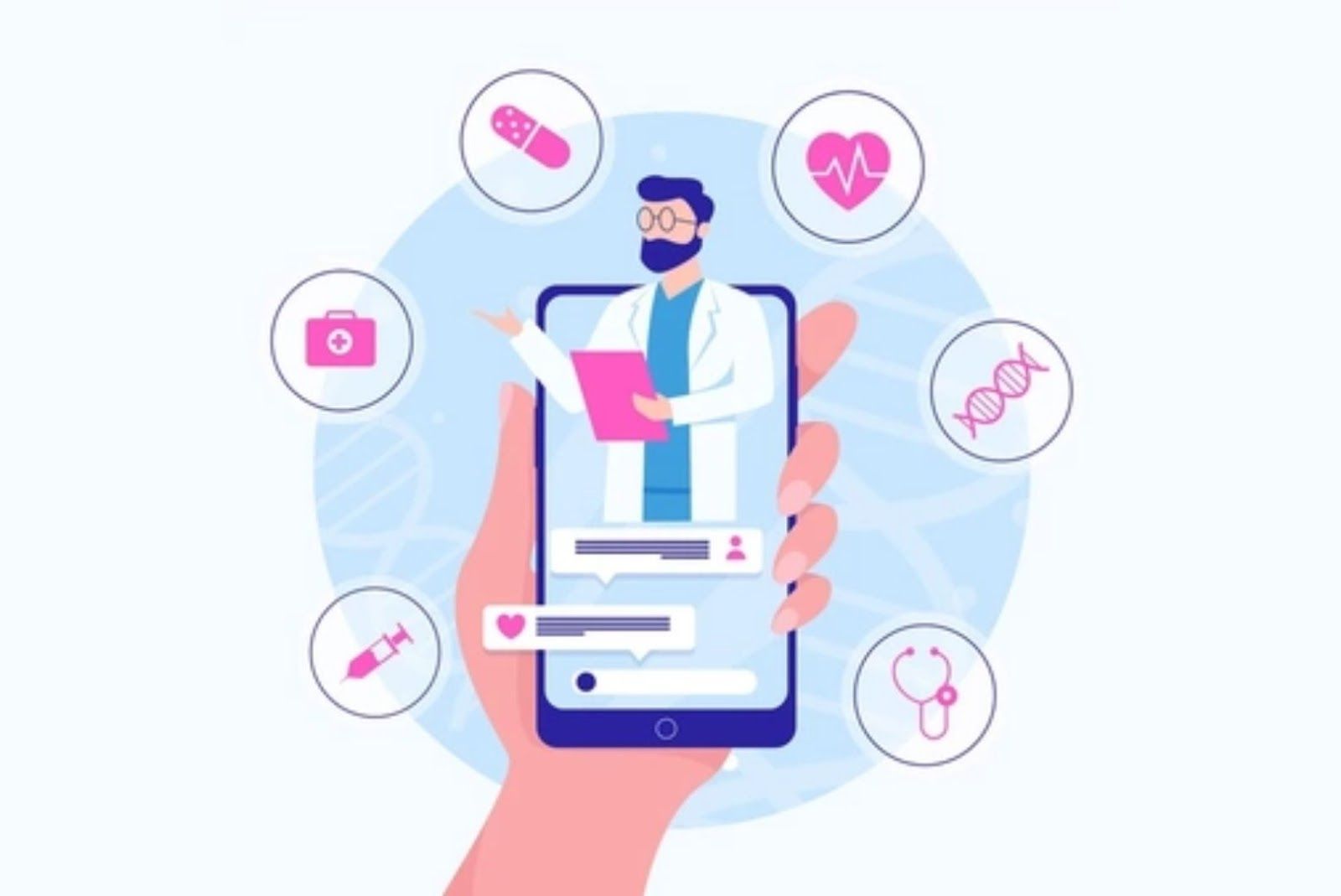 Healthcare mobile app features