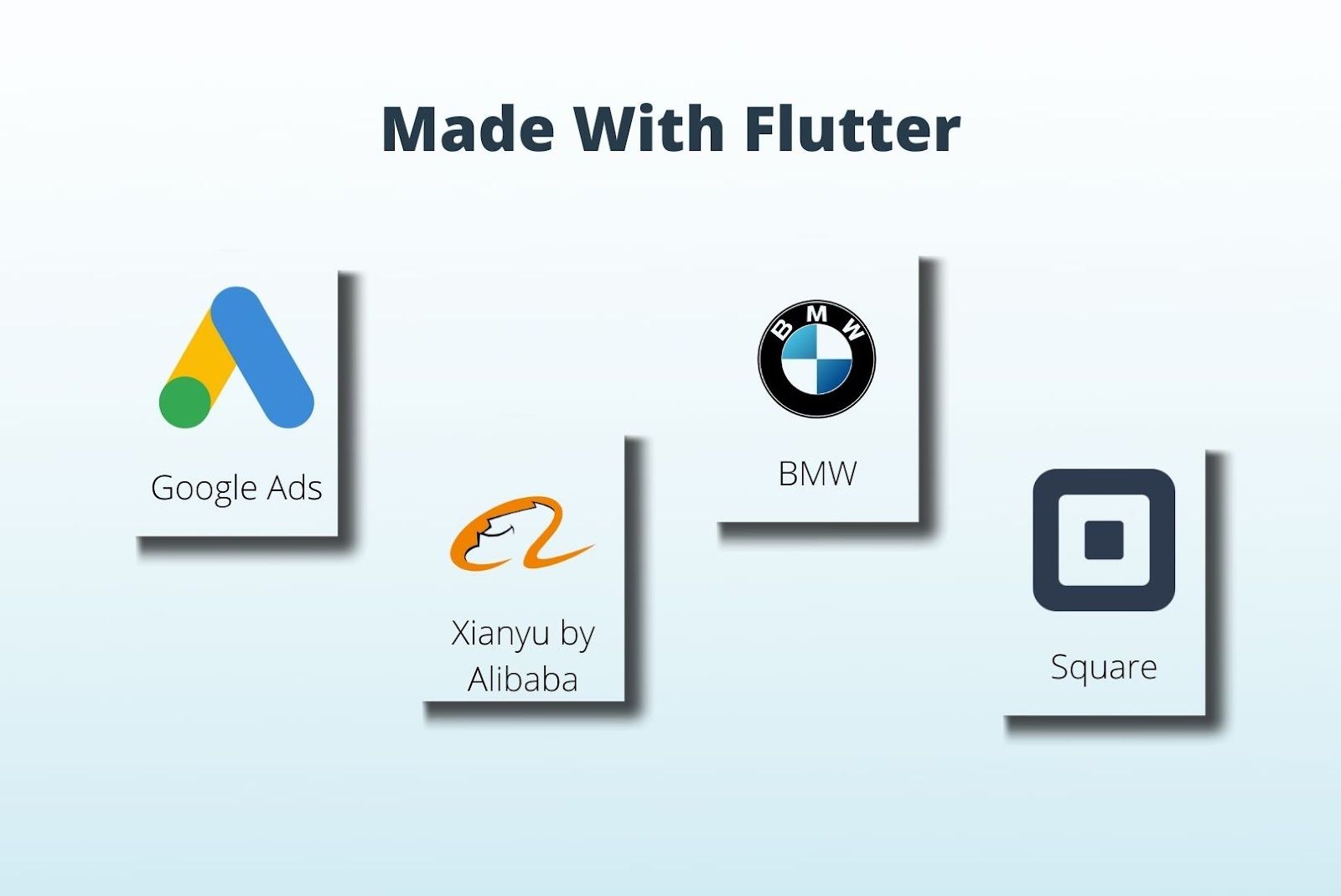 Popular apps built with Flutter