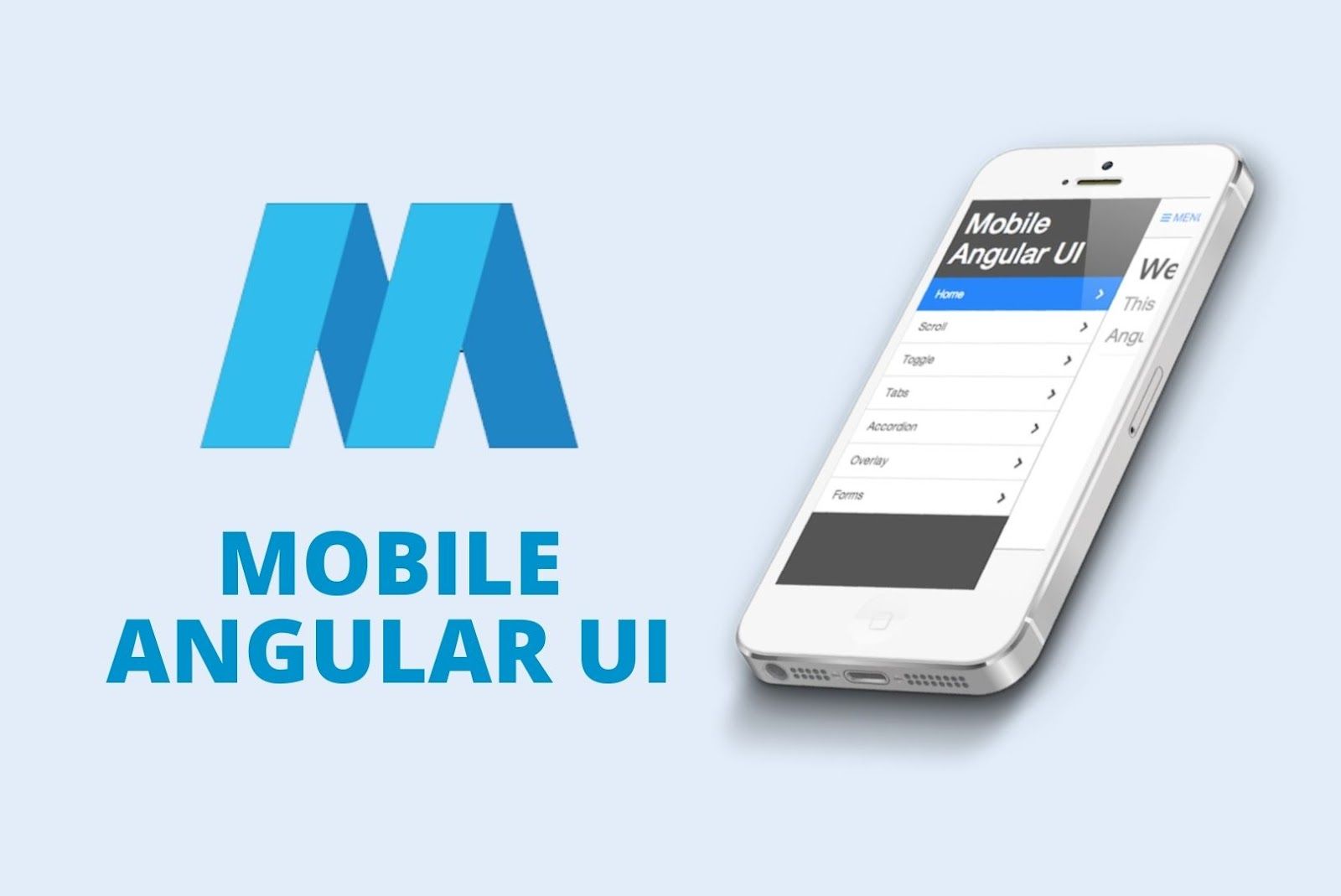 Mobile angular ui javascript framework
