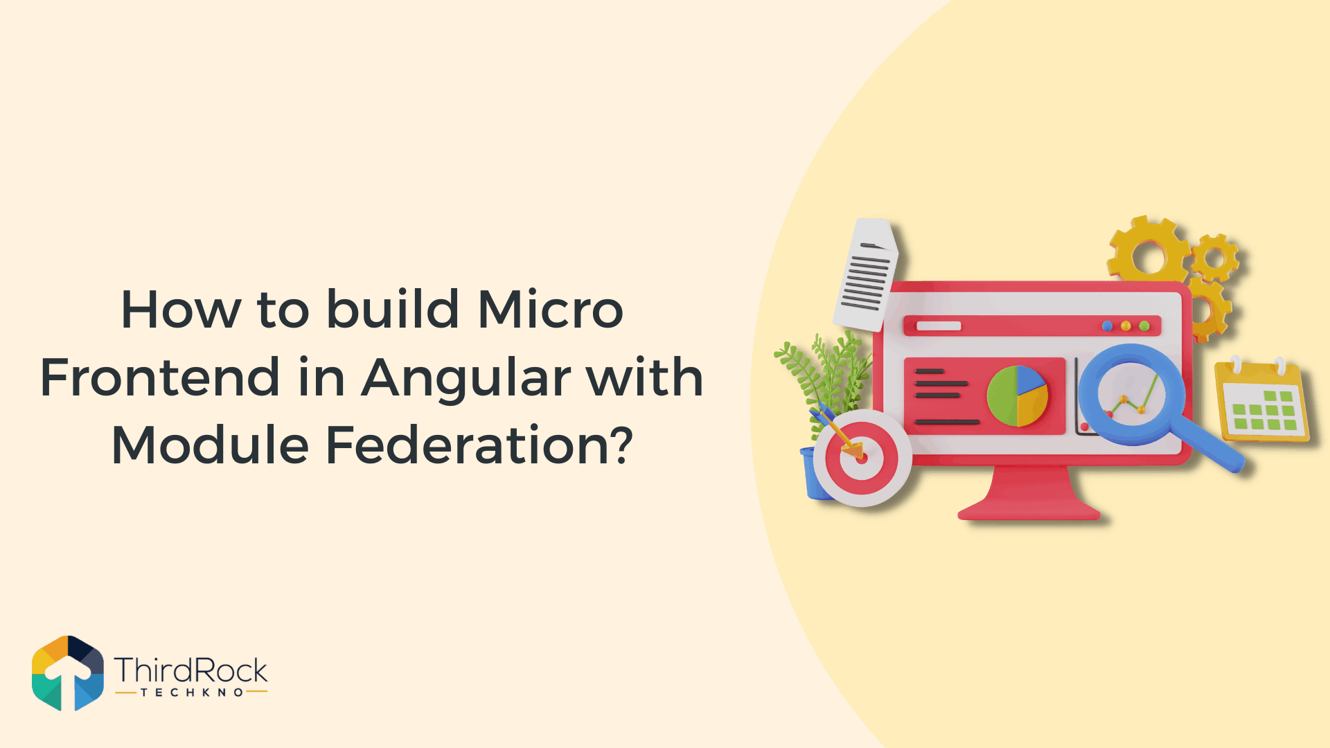 Banner Image of Micro Frontend With Micro Federation in Angular.