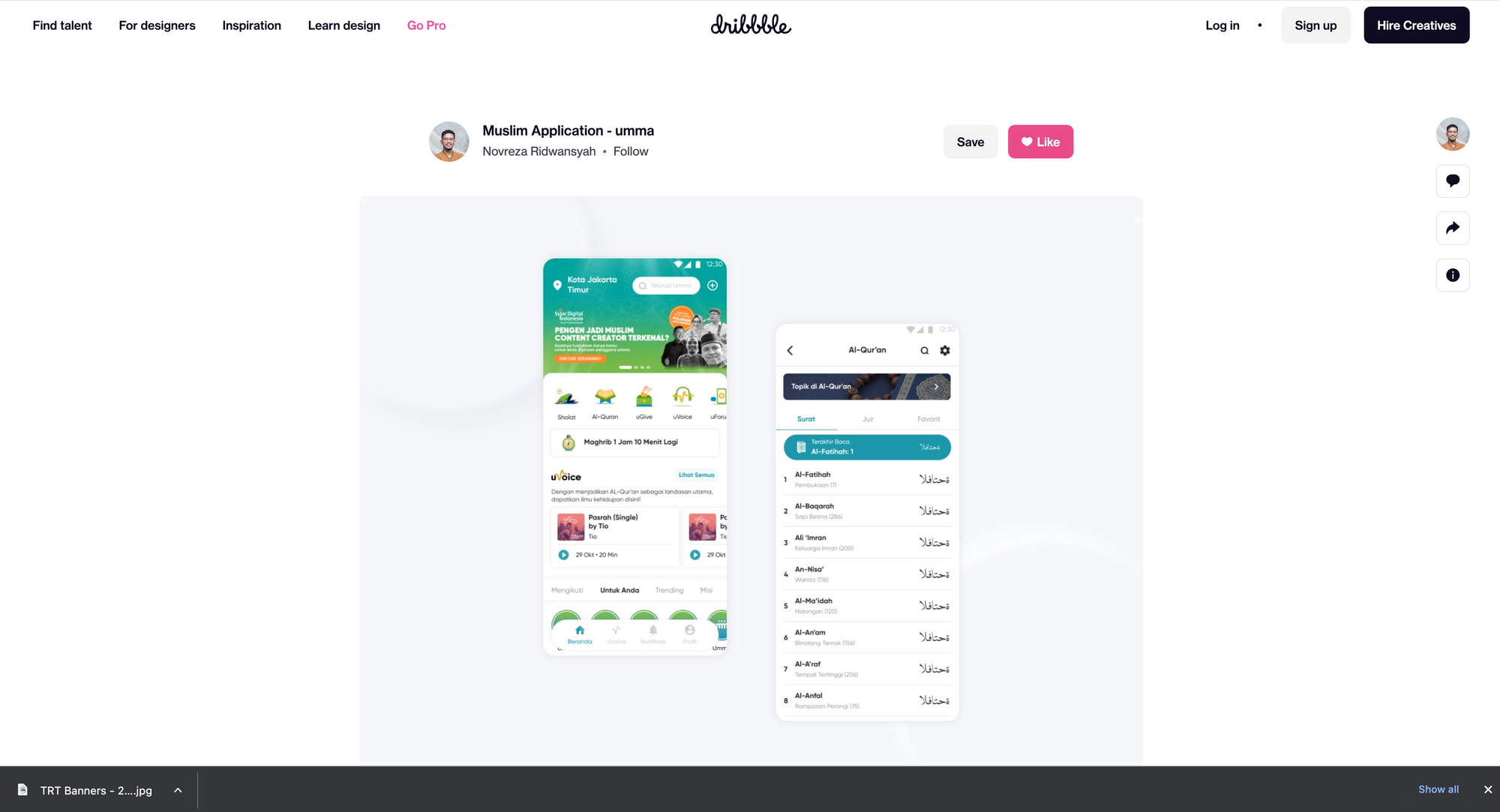 Muslims app for social support