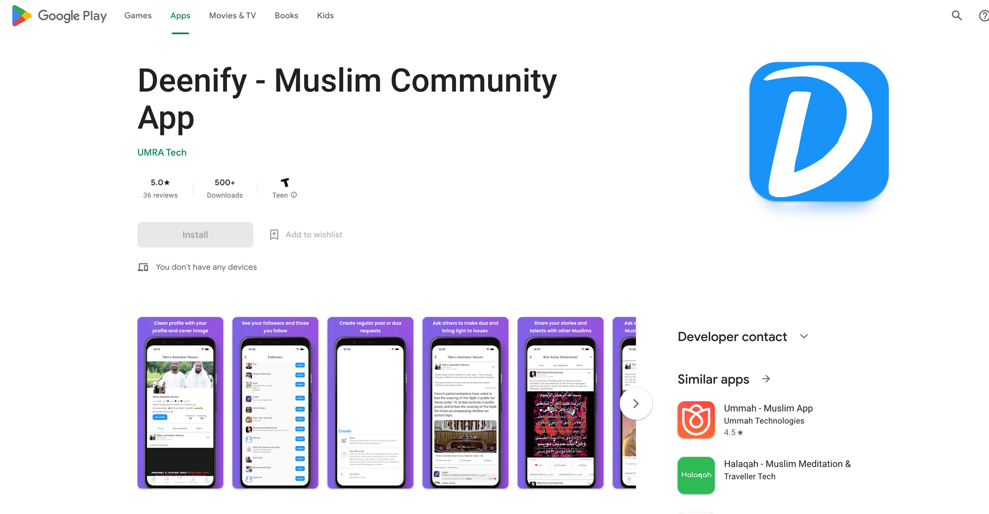 Muslims app to stay up-to-date on the latest news and events