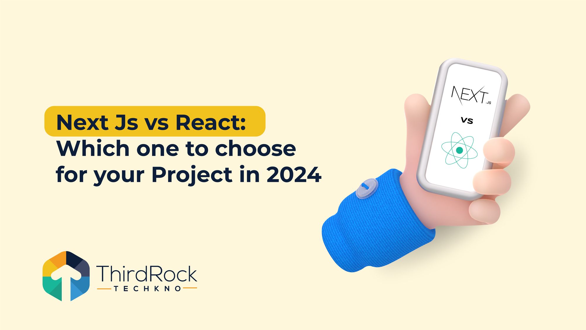 Next js vs React -TRT