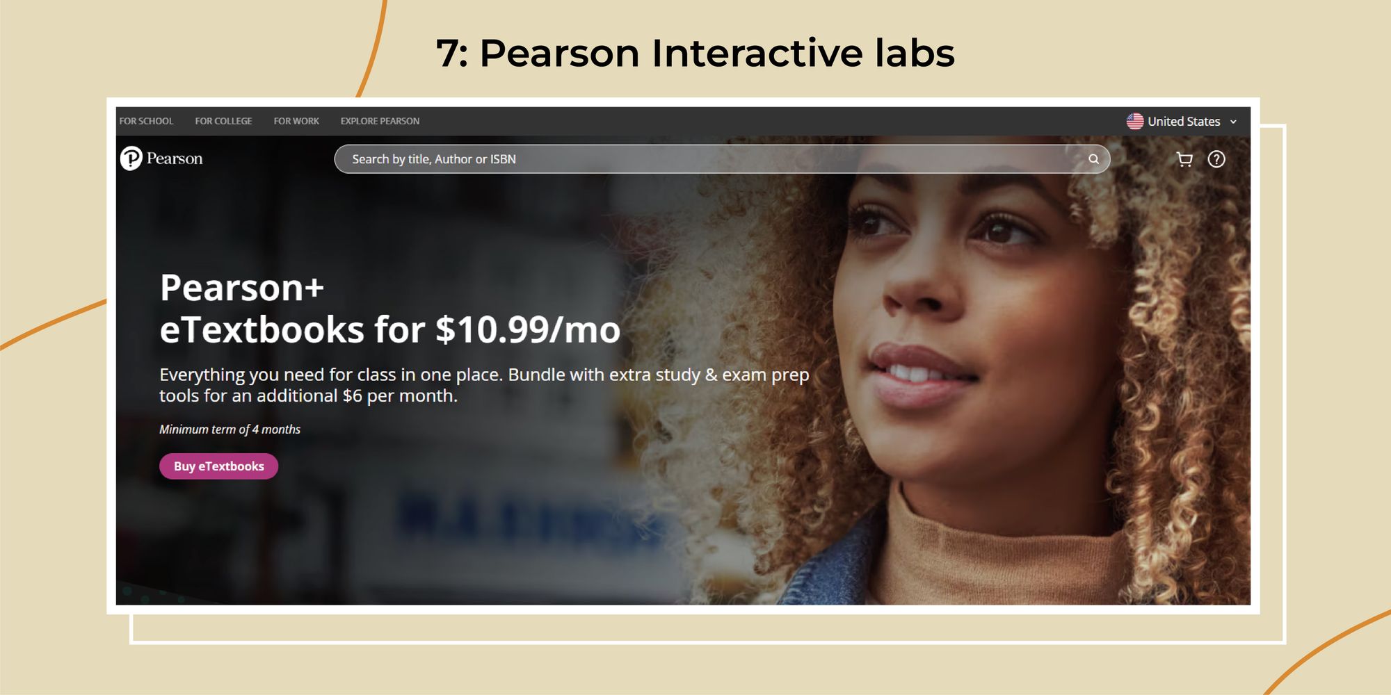 Pearson Interactive labs