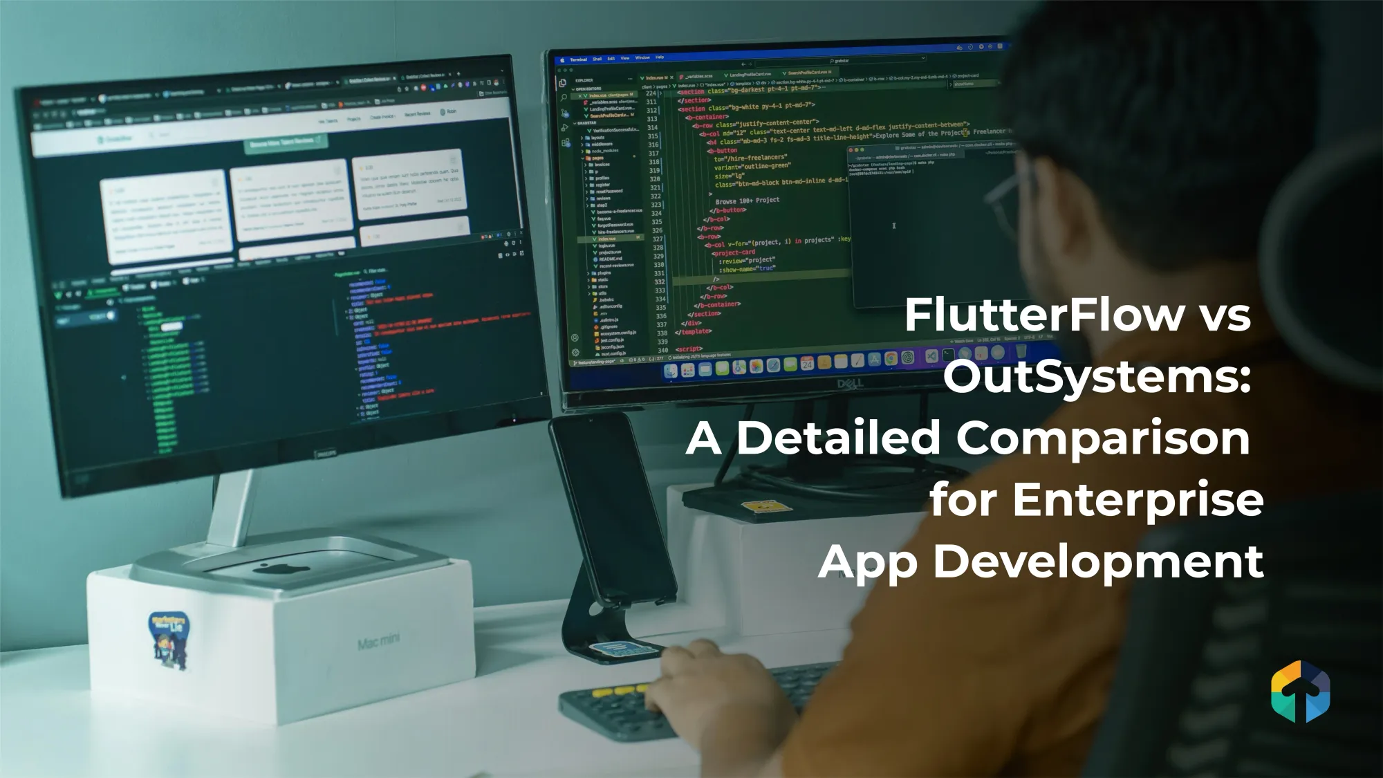 FlutterFlow vs OutSystems: A Detailed Comparison for Enterprise App Development