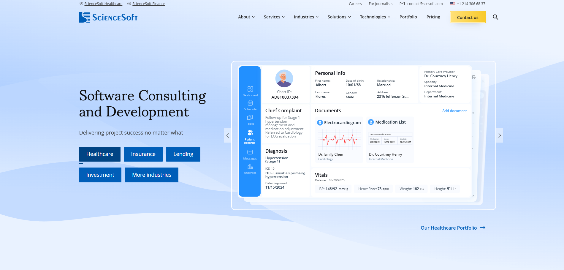 ScienceSoft logo - Enterprise education app development company