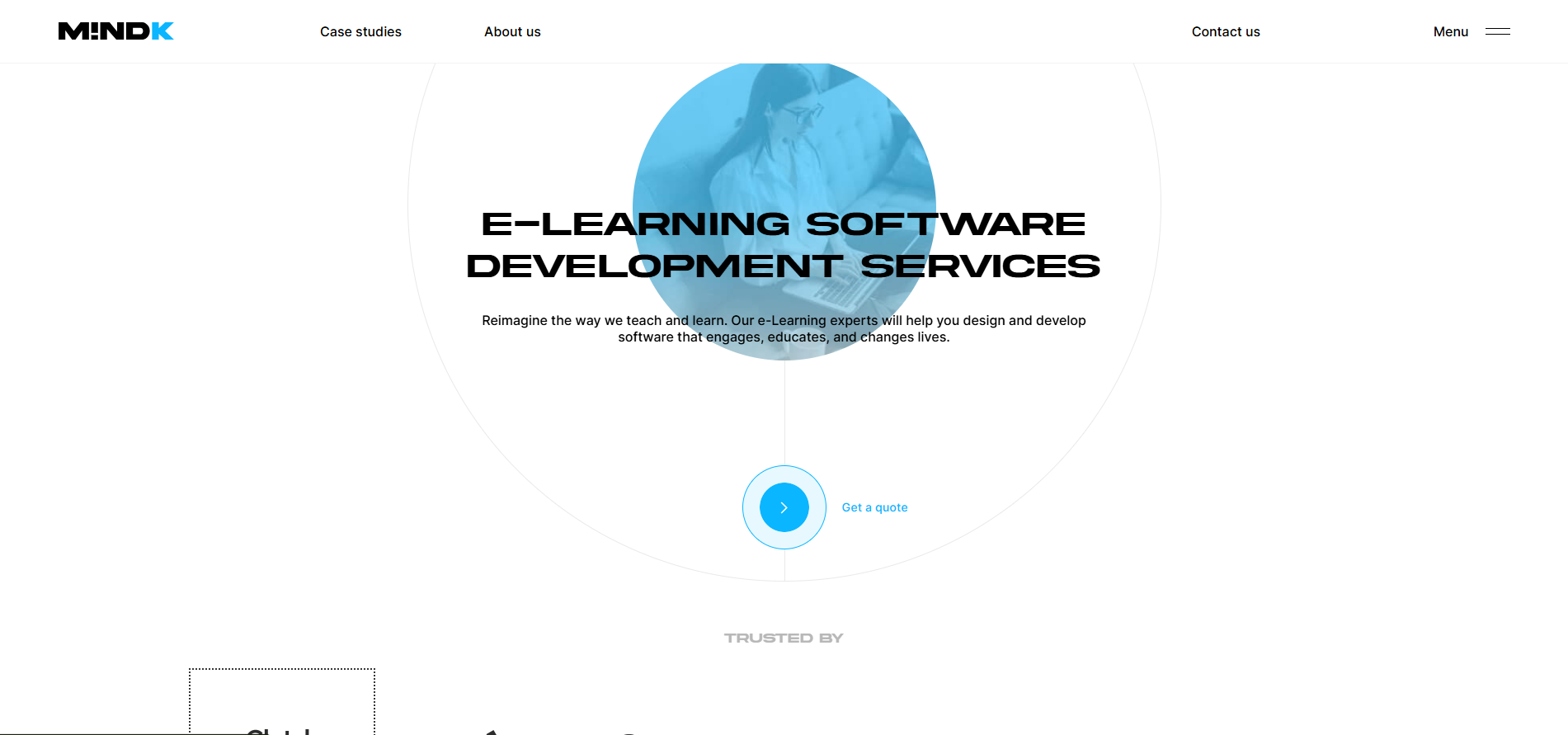 MindK logo - Enterprise education app development company